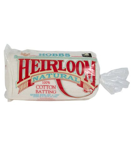 Hobbs Heirloom Premium 100% Natural Cotton Batting